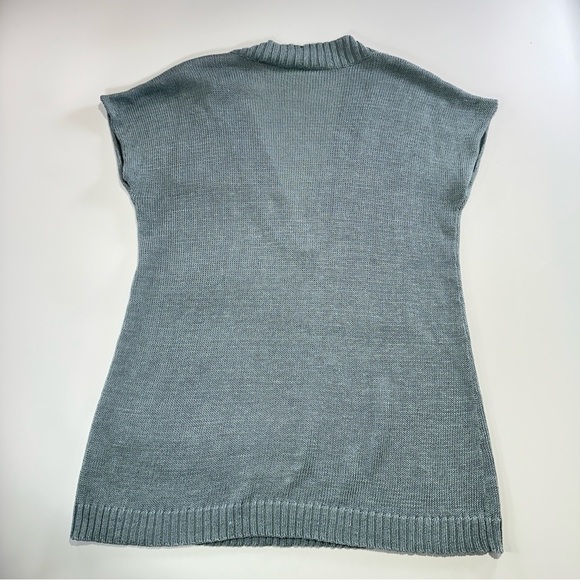 Eileen Fisher minimalist sleeveless knit hemp top M - Picture 3 of 10